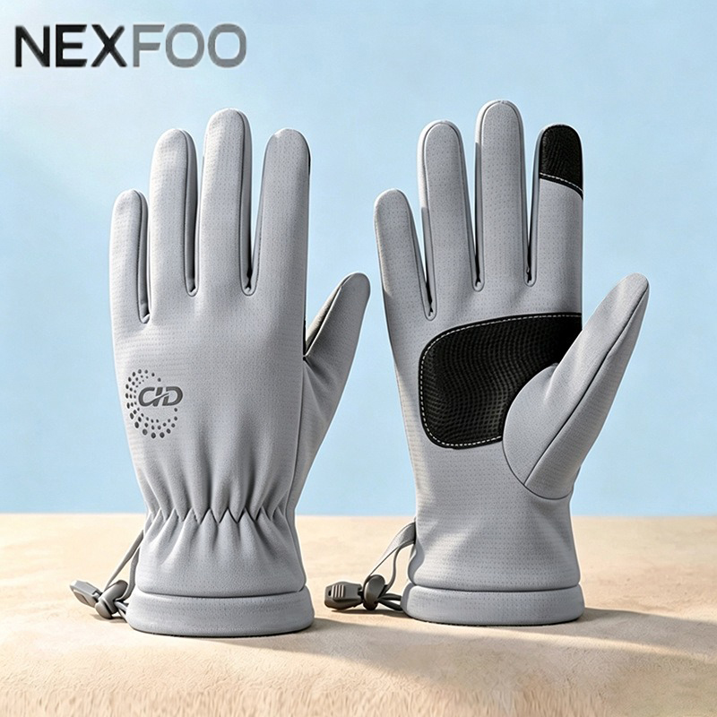 Knit Glove Touch Screen - Children Winter Fleece Gloves Windproof Water