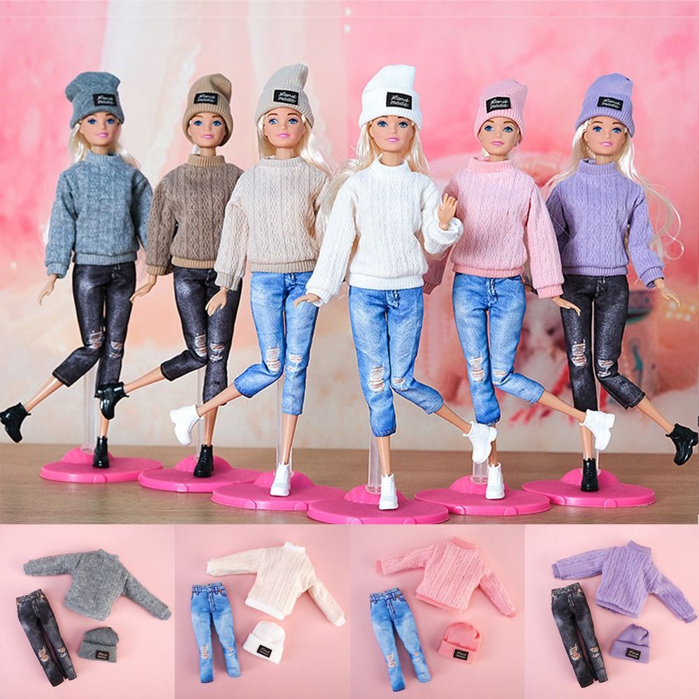 1 Set 1/6 Doll Casual Clothes  - Winter Wear Clothes review and price