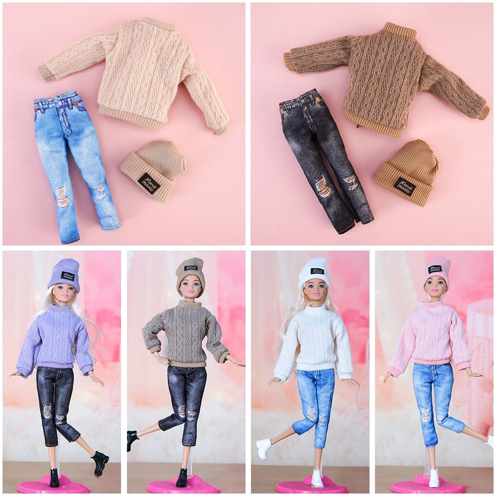 1 Set 1/6 Doll Casual Clothes  - Winter Wear Clothes review and price