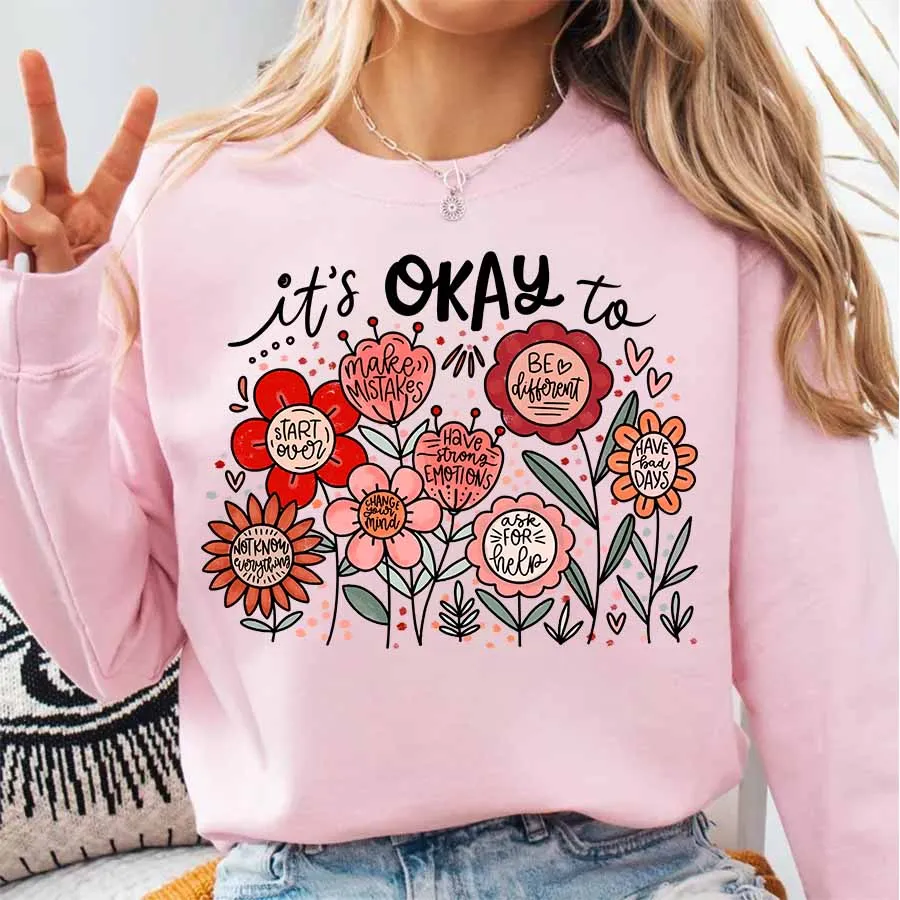 It's okay to Boho Floral Motiv - Winter Clothing Quotes review and price