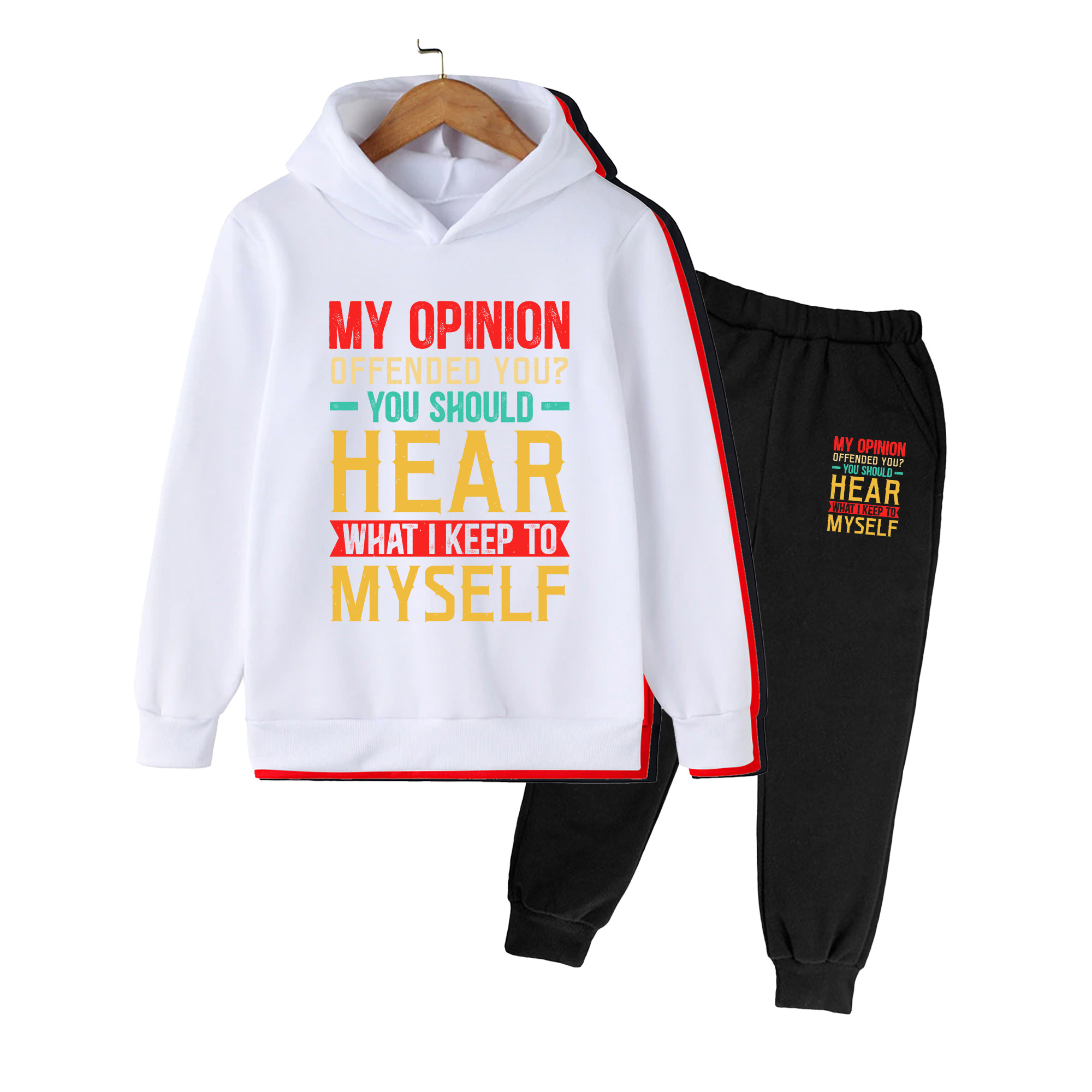 Kids Hoodie & Sweatpants Set,  - Winter Clothing Quotes review and price
