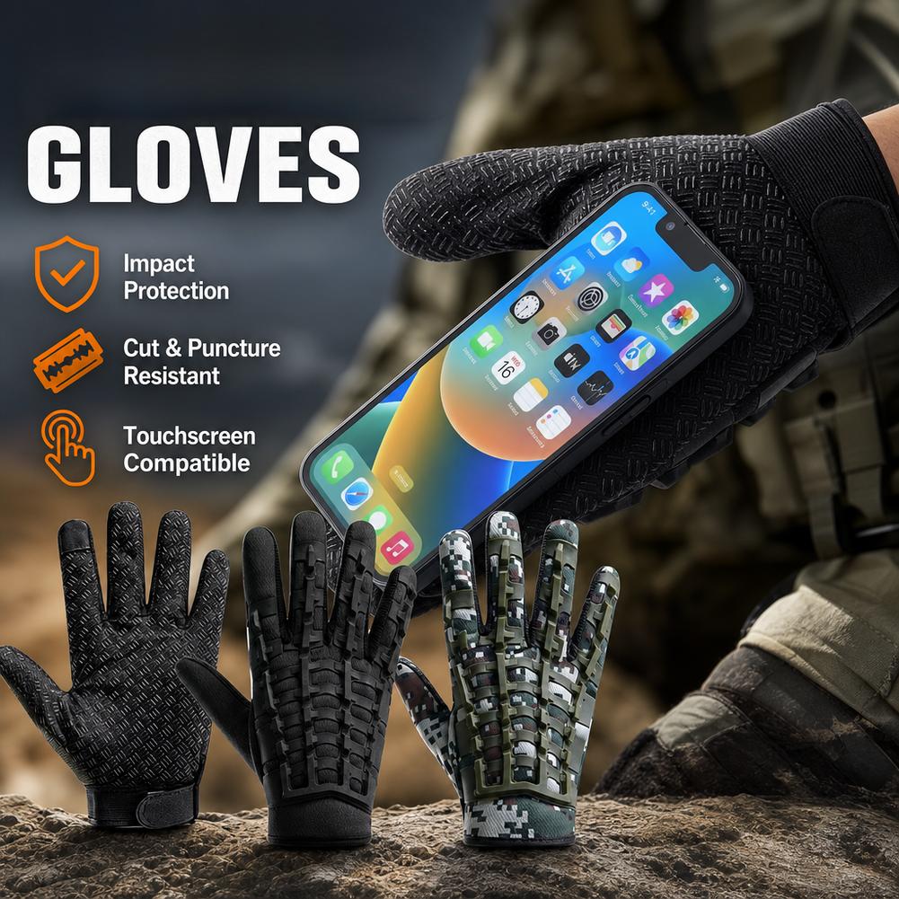 Tactical Gloves Touchscreen Mo - Knit Glove Touch Screen review and price