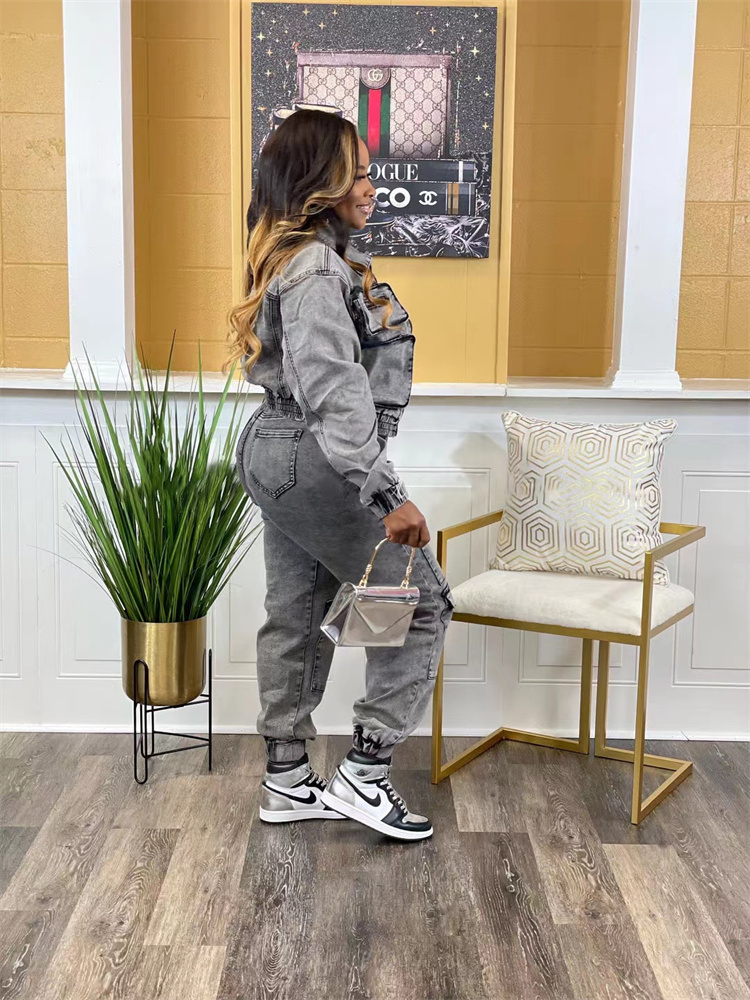 Wmstar Denim Two Piece Set Wom - Winter Clothing Kit review and price