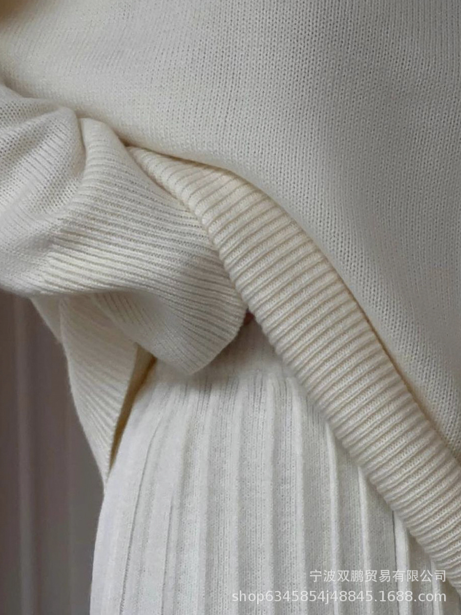 Autumn Solid Color O-neck Swea - Winter Clothing Kit review and price