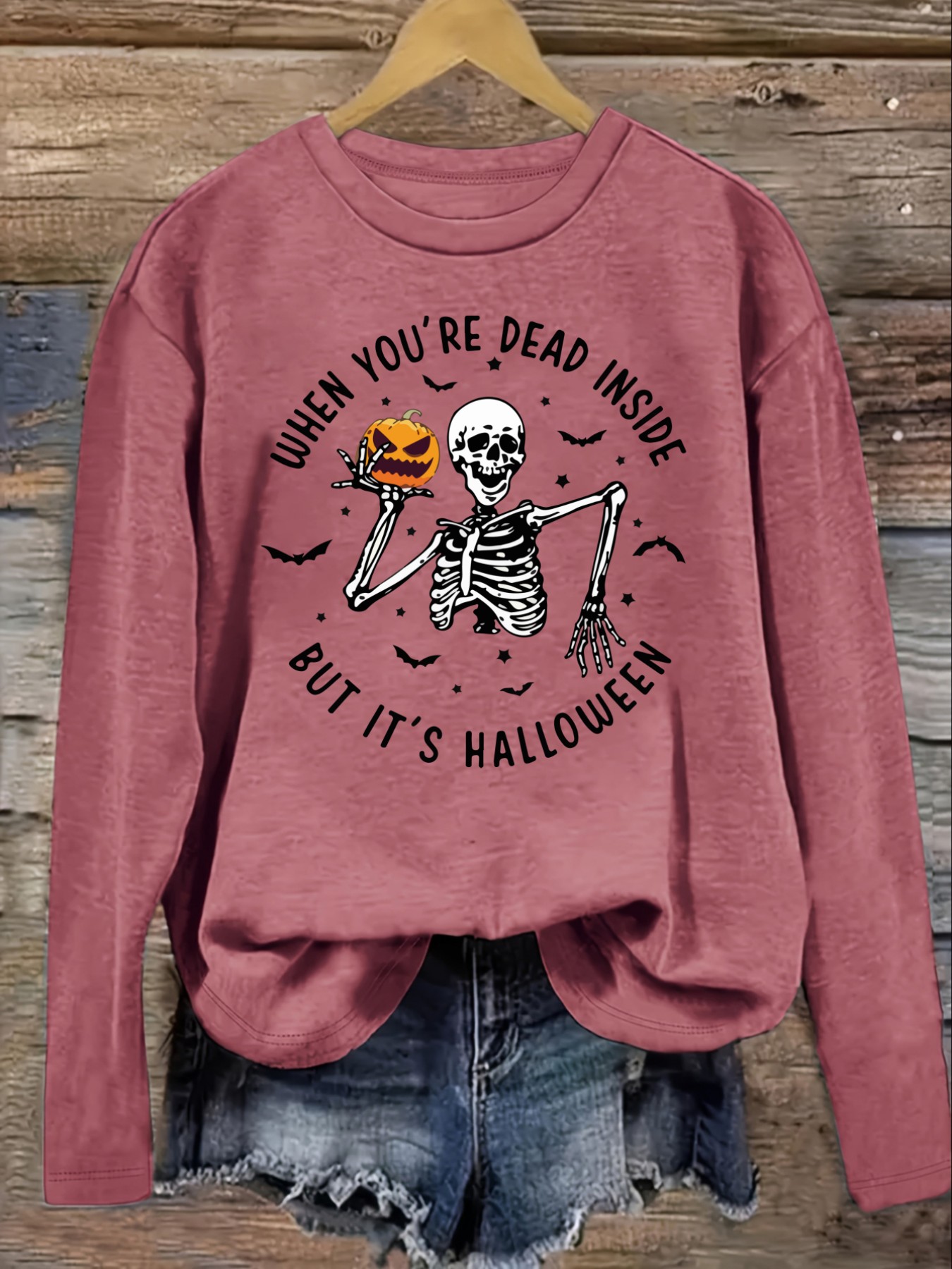 Women's Casual Long Sleeve Cre - Winter Clothing Quotes review and price