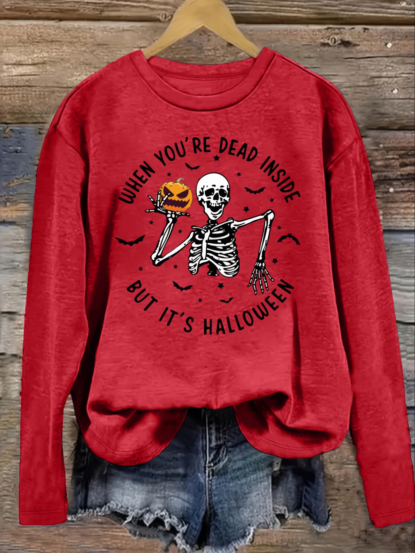 Women's Casual Long Sleeve Cre - Winter Clothing Quotes review and price