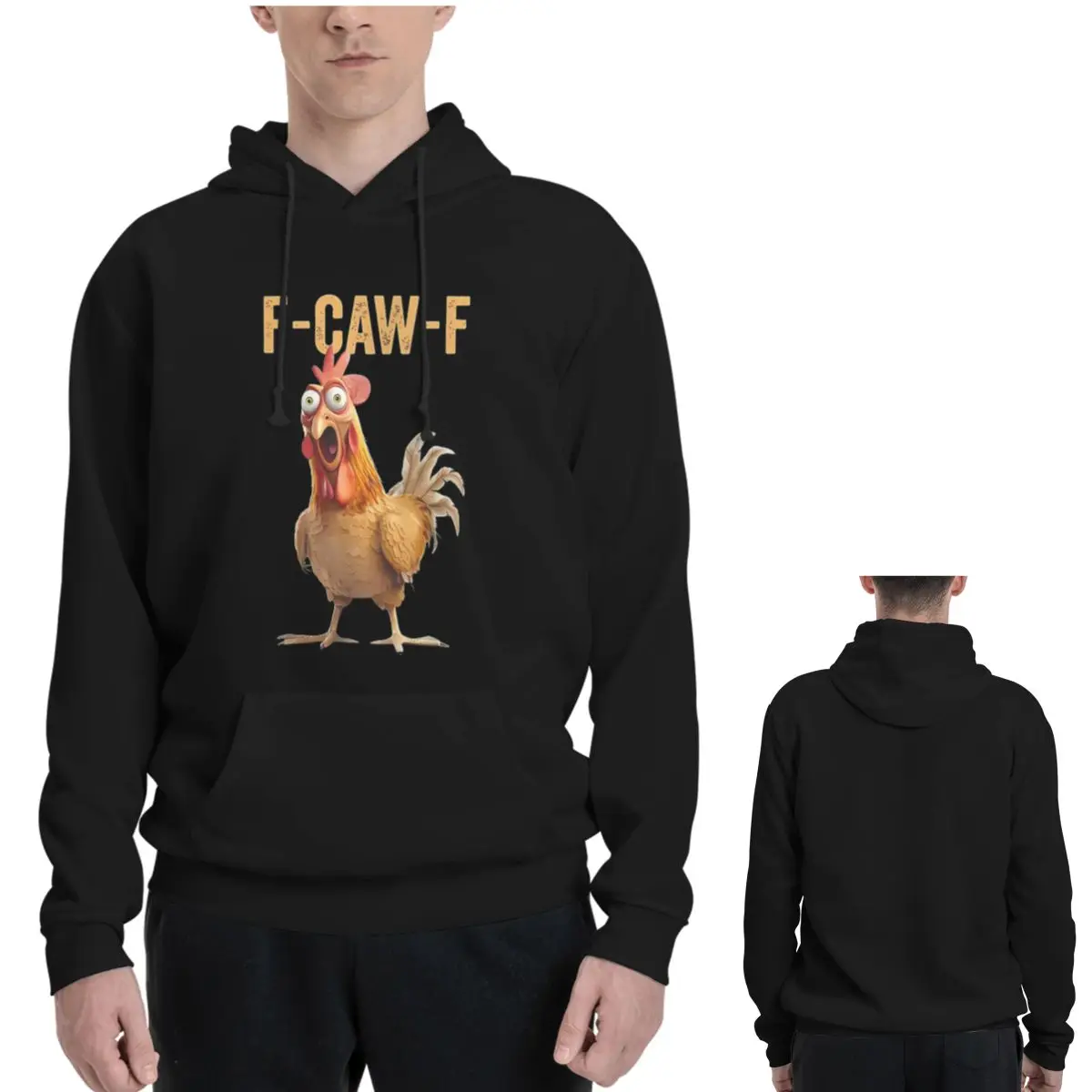 F-Caw-F Funny Chicken FCAWF Hu - Winter Clothing Quotes review and price